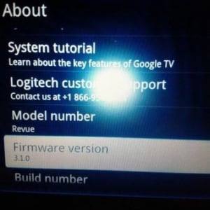 LogitechのGoogle TV「Revue」にAndroid 3.1（Honeycomb）へのアップデートが配信中