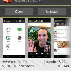 Google+の公式Androidアプリがv2.2.0にアップデート、アプリアイコンが変更、検索機能の追加や写真/コメントへの+1付けをサポートなど