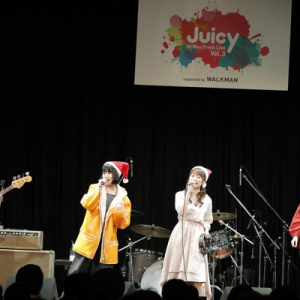 ソニー【Hi-Res Fresh Live “Juicy”Vol.3】瀧川ありさ/anderlust/Leolaの3組が“ゾクゾクする”共演！ラストは「恋人はサンタクロース」をセッション