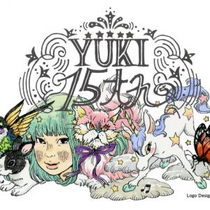 羽海野チカ「YUKIさんの世界は絵本のよう」YUKIの15周年記念ロゴを書き下ろし