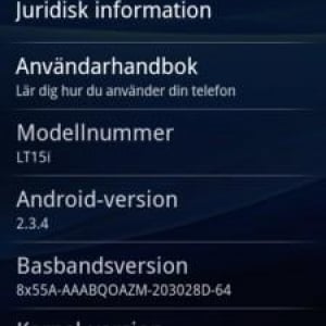 Xperia arc LT15i向け「4.0.2.A.0.62」ビルドのソフトウェアが海外で配信中