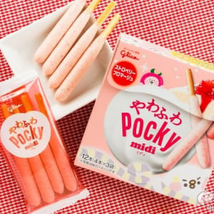 『ポッキーミディ＜ストロベリーフロマージュ＞』「カナヘイの小動物」コラボのぽってりチョコバージョン!!