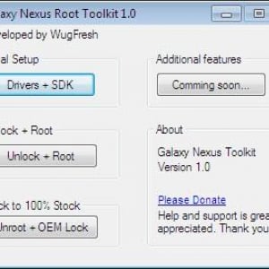 Galaxy Nexusのroot/unrootなどを簡単に行うことができるWindowsツール「Galaxy Nexus Root Toolkit」が公開