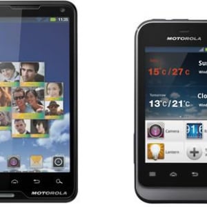 Motorola、エントリーレベルのAndroidスマートフォン「Motorola MOTOLUXE」と「Motorola DEFY Mini」を発表、今年春に発売