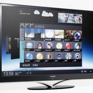 CES 2012：Lenovo、Android 4.0を搭載した55型3Dテレビ「IdeaTV K91」を発表