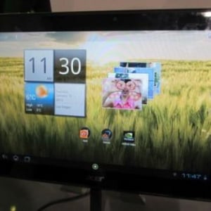 CES 2012：Acer未発表のTegra 3タブレット「ICONIA Tab A510」がCES会場に展示