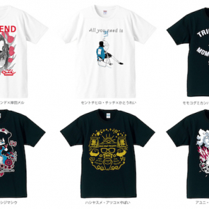 BiSH、新アイテム「メンバー×人気イラストレーター」Tシャツ発売