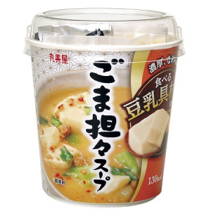 豆乳は“食べる”時代へ!?新感覚の「ごま担々スープ」