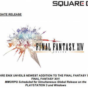 搾りたて『FINAL FANTASY XIV』速報！ 開発スタッフ判明！ PS3＆PCで発売