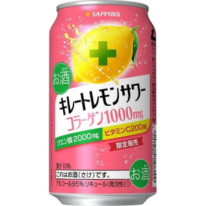 女性にうれしい！コラーゲン1000mg配合のレモンサワー