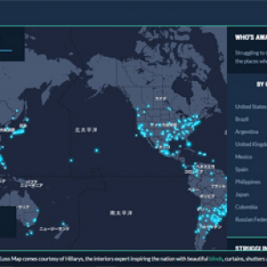 世界中の睡眠不足なフレンズを可視化したマップ　リオのカーニバルはやっぱり眠らない