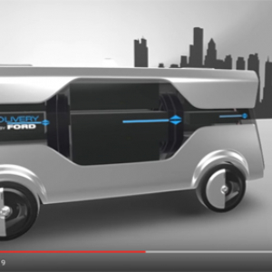 【動画】フォードが提案する未来の無人宅配システム　Amazonが真っ先に採用しそう？