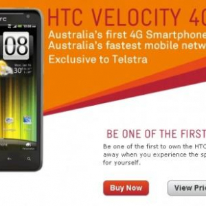 オーストラリア初のLTEスマートフォン「HTC Velocity 4G」がTelstraより発売