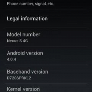 Nexus S 4G向けAndroid 4.0.4（IMM26）の公式ROMが流出