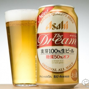 糖質50％オフの麦芽100％生ビールとして『アサヒ ザ・ドリーム』が堂々のリニューアル。その味わいは？