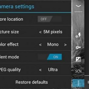 ICS標準カメラアプリの機能拡張版「Camera ICS」がAndroidマーケットで公開中