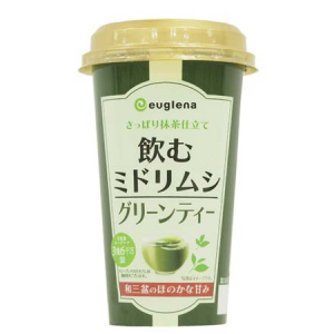 美味しいミドリムシ!? 抹茶仕立てのユーグレナ入りカップ飲料