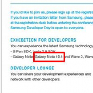 Samsung、Galaxy Note新機種「Galaxy Note 10.1」をMWC 2012に出展