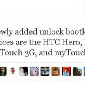 HTCDevのブートローダーアンロックツールにHero、Legend、Droid Eris、myTouch 3G、myTouch 4Gも対応