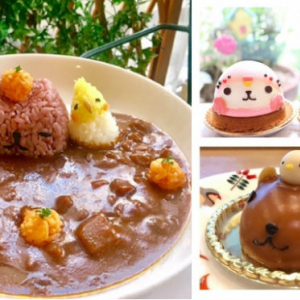 癒しの限定メニューにほっこり♡カピバラさんとコラボした「ことりカフェ」東京・大阪で同時開催！