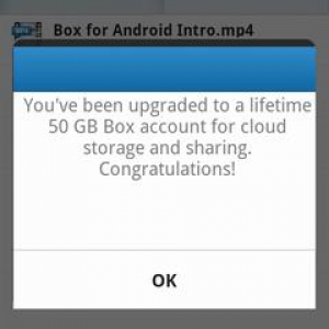 クラウドストレージ「Box.net」のストレージ容量が無料で50GBになるAndroidユーザ向けキャンペーンが実施中、3月23日まで