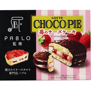 PABLO×チョコパイ！今度は苺のチーズケーキがお目見え