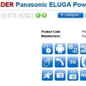 英国でパナソニックの海外向けスマートフォン「ELUGA Power」の予約受付が開始、4月下旬発売