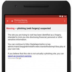 Google、Android版Gmailに偽リンクを検出し警告を発するセキュリティ対策機能を導入