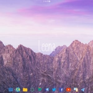 Leena Desktop UI : AndroidスマートフォンをデスクトップPCとして使用する場合に最適なホームアプリ、マルチウィンドウ機能付き