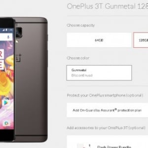 OnePlus 3T 128GBモデルが早くも販売終了に