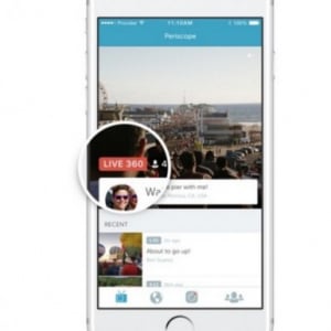 PeriscopeのAndroid版が360度パノラマ動画のライブ配信に対応、Insta360カメラがネイティブでサポート