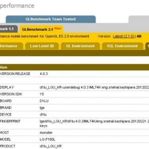 LG、Snapdragon S4搭載LTEスマートフォン「LG F160L」を開発中？