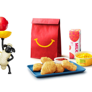 マクドナルドのハッピーセットに、ひつじのショーン登場！