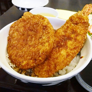 トンカツ・メンチカツ・エビフライを一度に！　福井のソウルフード『ヨーロッパ軒』で「3種盛スペシャルカツ丼」を食べてきた