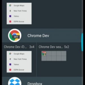 Android版「Chrome Dev（v60）」に新しい検索ウィジェットが追加