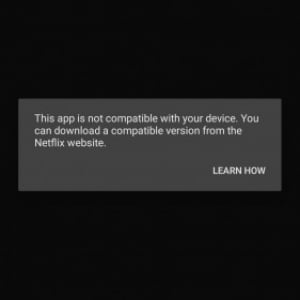 root化された端末にNetflixアプリがインストールできなくなる、一部機能も使用不可に