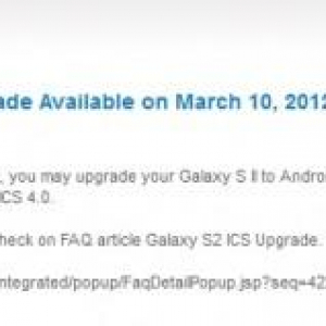 Galaxy S IIのAndroid 4.0アップグレード、フィリピンでは3月10日より開始？