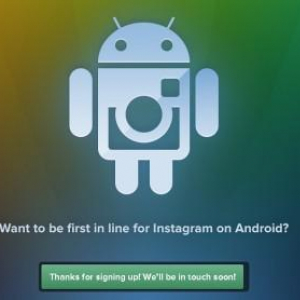 Android版「Instagram」のサインアップページが公開