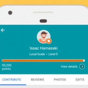 Googleマップのローカルガイドでレベルと獲得ポイント数の仕様が変更に