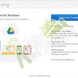 Google、独自クラウドストレージサービス「Google Drive」で5GBを無料提供、サービス画面のスクリーンショットが流出