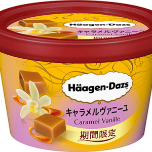 発売日が待ち遠しい！ハーゲンダッツの新作は華やかな味わいの「キャラメル×バニラ」