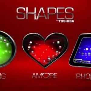 東芝、ハート形/円形/ひし形タブレット「Shapes」を発表！