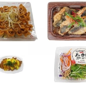 新発売のコンビニお惣菜：セブン-イレブン「野菜と食べる！ピリ辛ガツ」ほか