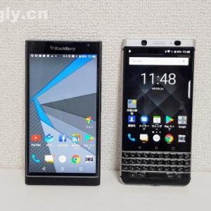 BlackBerry KEYoneとPRIVの外装やキーボードデザインをじっくりと比較