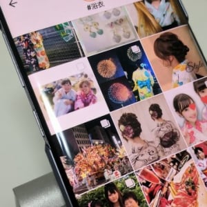 花火大会のための浴衣ファッションはInstagramで探す