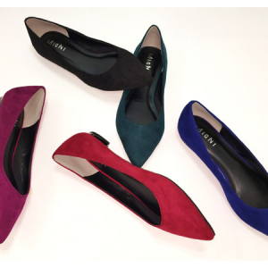 はきやすく、歩きやすいローヒール！「Color Flat Shoes Collection」