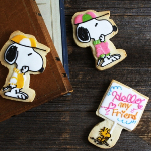 「PEANUTS Cafe」でスヌーピーのアイシングクッキーが作れる1日だけのワークショップが開催