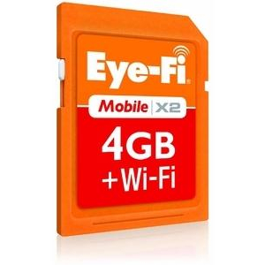 アイファイジャパン、”Eye-Fiカード”の新製品「Eye-Fi Mobile X2 4GB for ドコモ」を4月13日よりドコモショップで発売