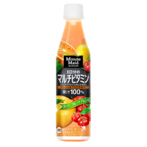 100％果汁！たっぷりのフルーツと栄養素が入ったドリンク