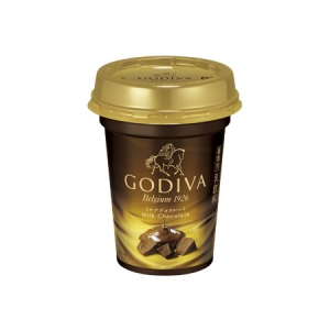 日本初！「GODIVA」の味がチルドカップドリンクで登場